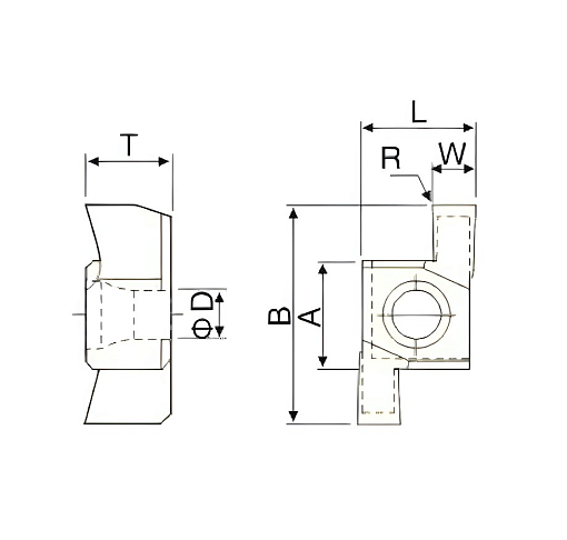 Фото 4 товара 8GR 100 LDA пластина для отрезки и точения канавок Deskar