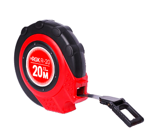 Измерительная рулетка 20м 13мм RGK R-20 - фото 1
