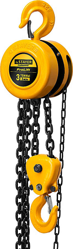 Фото 0 товара Таль ручная цепная шестеренная STAYER ProLift 4308-3_z01 3 т, 2,5 м, 