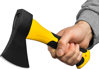 Топор с фиберглассовой рукояткой STAYER 600 г., 2064-06_z01 - фото 3