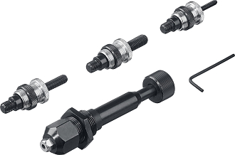 Заклепочник 31181 KRAFTOOL резьбовые Заклепки М5-М10, вытяжные 3.2-6.4 мм из алюминия, стали, нерж. стали - фото 4