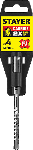 Фото 3 товара Бур SDS-plus STAYER 4 x 110 мм,2930-110-04_z02