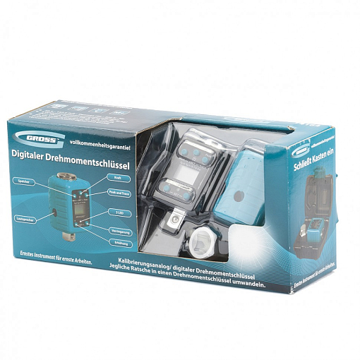 Фото 5 товара Ключ адаптер динамометрический электронный 40-200 Нм, 1/2 Gross