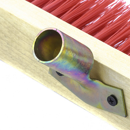 Фото 3 товара Щетка строительная 500 мм, 5 рядов, жесткая щетина, железная тулейка, без черенка Сибртех