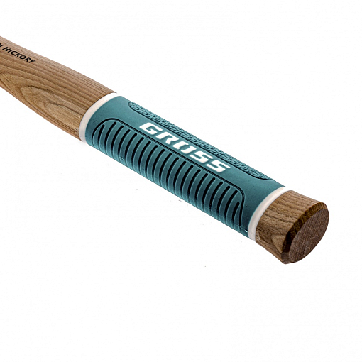 Фото 2 товара Молоток-гвоздодер, 280 г, угол 75, магнит, обрезин. рукоятка American hickory GROSS