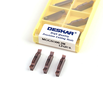 MGGN300 JM LF6018 пластина для отрезки и точения канавок Deskar - фото 5