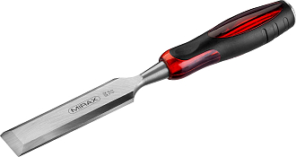 Стамеска с двухкомпонентной прозрачной рукояткой 1810-32 MIRAX 32 мм - фото 1