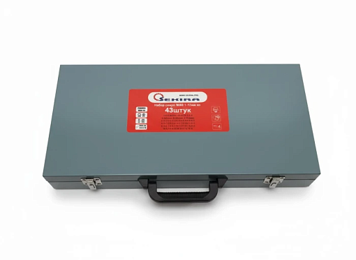 Фото 3 товара Набор сверл по металлу 1,0-12,0 (43шт.) Р6М5К5 Sekira