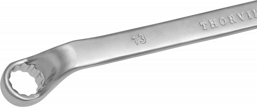Фото 3 товара Ключ гаечный накидной изогнутый серии ARC, 10х13 мм, THORVIK