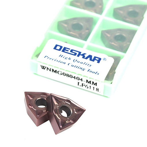 Фото 2 товара WNMG080404 MM LF6118 токарная пластина Deskar