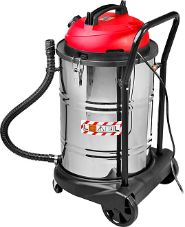 Пылесос строительный ПУ-60-1400 М4 ЗУБР 1400 Вт, Мастер - фото 3