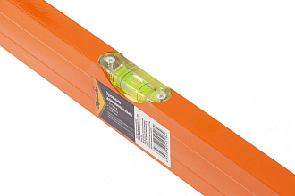 Уровень алюминиевый, 600 мм, 3 глазка, желтый, линейка Sparta - фото 3