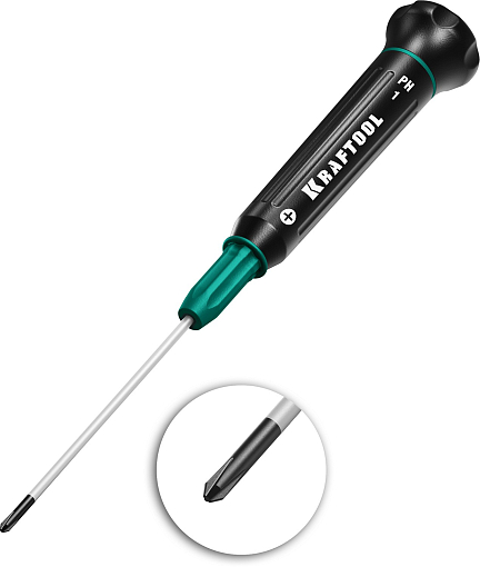 Фото 0 товара Отвертка PH 1 для точных работ Precision Pro, Kraftool