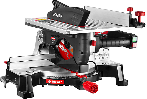 Фото 0 товара Пила торцовочная комбинированная ЗПТК-255-1800 Мастер ЗУБР 1800 Вт, 250х30 мм