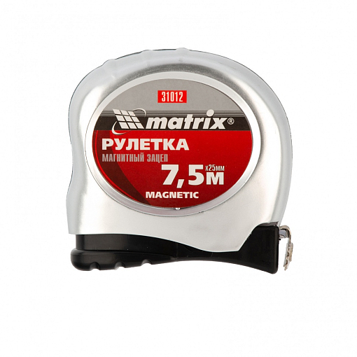 Фото 0 товара Рулетка Magnetic, 7,5 м х 25 мм, магн. зацеп Matrix