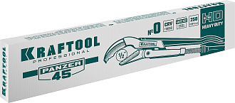 Ключ трубный KRAFTOOL PANZER-45 2735-05_z02 №0, изогнутые губки - фото 3