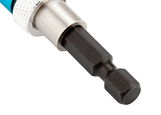 Адаптер для бит с ограничителем и двойным магн., 1/4 Gross - фото 3