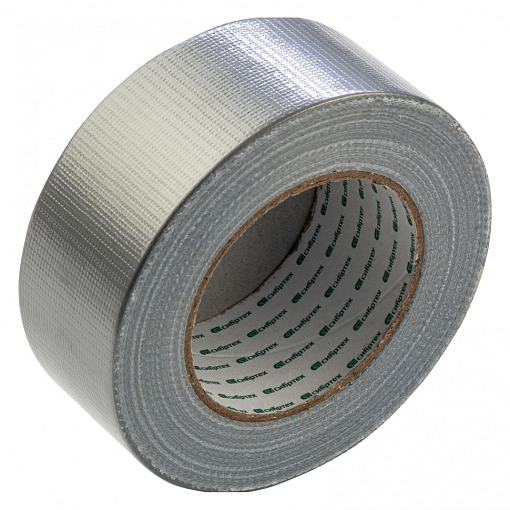Фото 1 товара Лента клейкая армированная, 48 мм х 50 м, серебро Сибртех