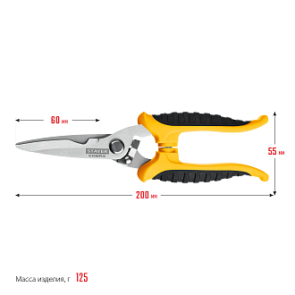 Многоцелевые технические ножницы STAYER COBRA 23227 200 мм - фото 6