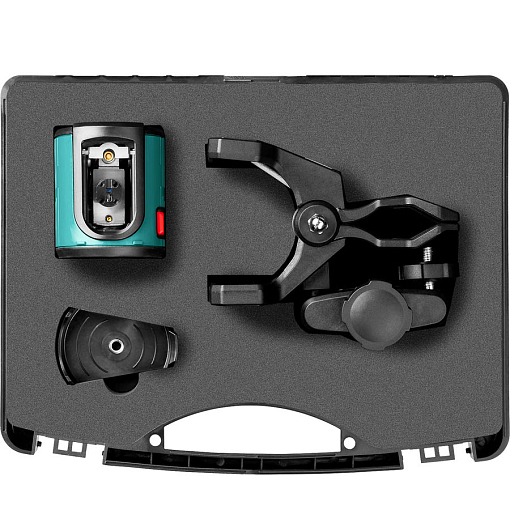 Фото 7 товара Линейный лазерный нивелир с держателем в кейсе KRAFTOOL CL-20 5 34700-5 Professional