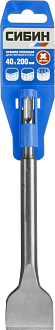 Зубило плоское СИБИН 40 x 200 мм, SDS-Plus, 29243-40 - фото 2