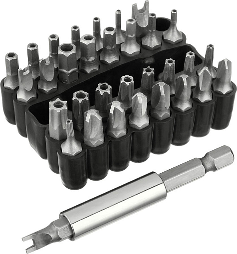 Фото 2 товара Набор специальных бит STAYER 33 шт., 26084-H33