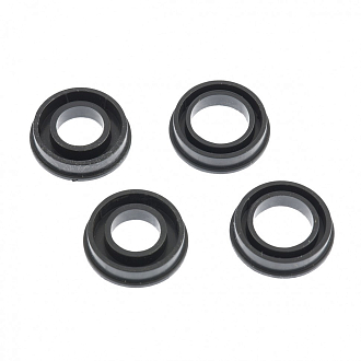 Щетка для точила, 125 мм, посадка 20 мм, плоская, латунированная витая проволока Matrix - фото 4