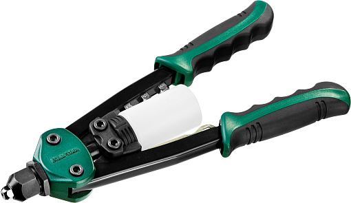 Фото 1 товара Заклепочник двуручный компактный 31161_z01 KRAFTOOL заклепки 2.4-4.8 мм из алюминия, стали, нерж. стали