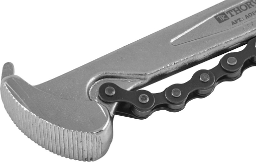 Фото 1 товара Ключ цепной для непрофилированных деталей, диапазон 60-120 мм, 230 мм, THORVIK