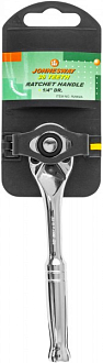 Рукоятка трещоточная 1/4"DR, 36 зубцов, 125 мм, Jonnesway - фото 4
