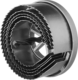 Пила кольцевая наборная по дереву STAYER 60-67-74-81-95мм, 5 шт., 2957-095 - фото 1