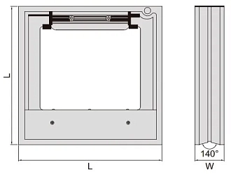 Уровень рамный 300x300мм погрешность 0.02мм/м PLUS, INSIZE - фото 2