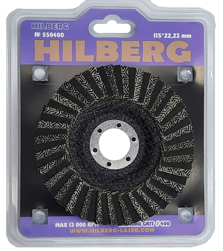 Фото 0 товара Круг алмазный зачистной 115 мм Hilberg Super КЛТ № 400