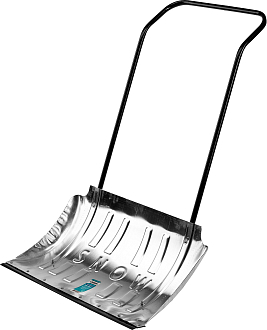 Движок для снега СИБИН 421859 750x410 мм, алюминиевый, толщина алюминия 1,8 мм - фото 2