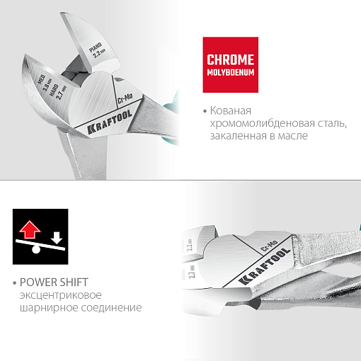 Фото 2 товара Бокорезы EXTREM 22011-5-18_z01 KRAFTOOL 180 мм