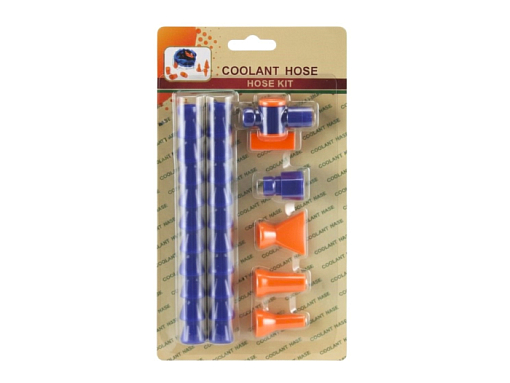 Фото 0 товара Набор трубок СОЖ 1/4" 150мм 2шт с соплами, соединителем с шестигранником и вентилем Qtool