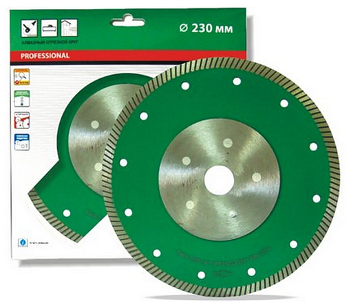 Фото 1 товара Диск алмазный отрезной 1A1R 200х1,6х8,5х22,23/H TURBO Elite Ultra