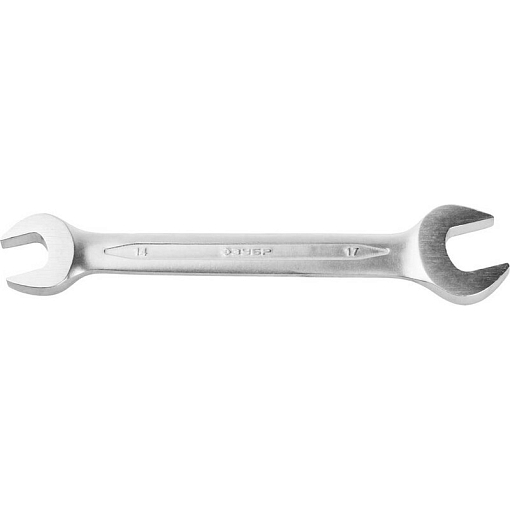 Фото 0 товара Ключи гаечные рожковые, серия «ПРОФЕССИОНАЛ» Зубр 27027-14-17