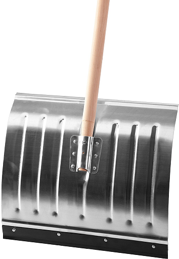 Фото 2 товара Лопата снеговая СИБИН 421857 428x350 мм, алюминиевая, толщина алюминия 1,5 мм