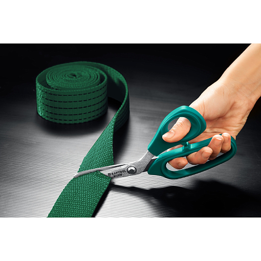 Фото 5 товара Технические ножницы по кевлару и стекловолокну KRAFTOOL KEVLAR 23207 205 мм