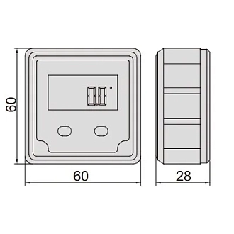 Уровень и уклономер цифровой, INSIZE - фото 2