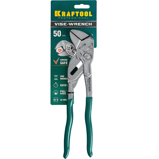 Фото 7 товара Клещи переставные Vise-Wrench 22065 KRAFTOOL 250 мм