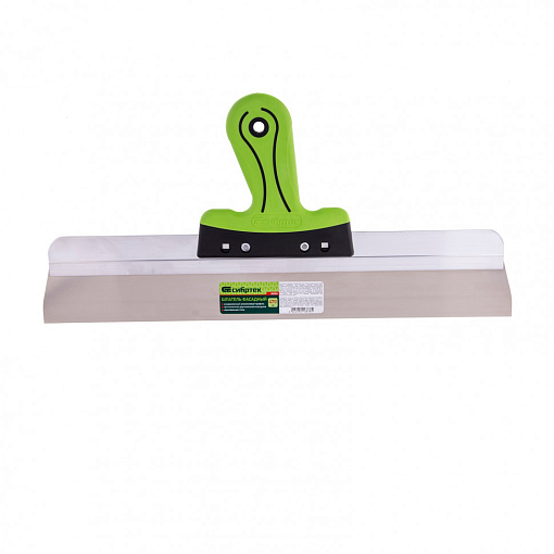 Фото 0 товара Шпатель фасадный, нержавеющая сталь, 470 мм, двухкомпонентная ручка Сибртех