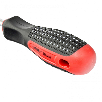 Отвертка Fusion, PH3 х 150 мм, CrV, трехкомп. рукоятка "Anti slip" Matrix - фото 3