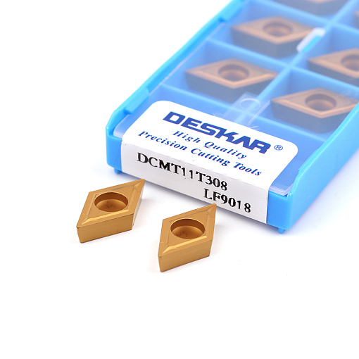 Фото 5 товара DCMT11T308 LF9018 токарная пластина Deskar