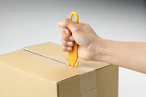 Фото 4 товара OLFA Безопасный нож для вскрытия коробок OL-SK-15/DSB