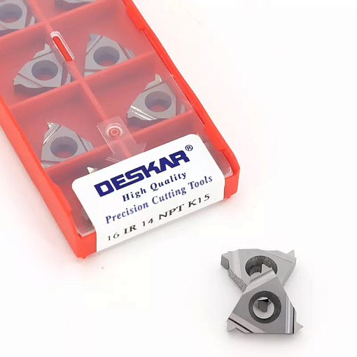 Фото 2 товара 16IR 14 NPT K15 резьбовая пластина Deskar