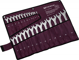 Набор ключей гаечных комбинированных серии ARC, 6-32 мм, 26 предметов, THORVIK - фото 3