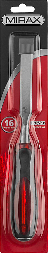 Фото 3 товара Стамеска с двухкомпонентной прозрачной рукояткой 1810-16 MIRAX 16 мм