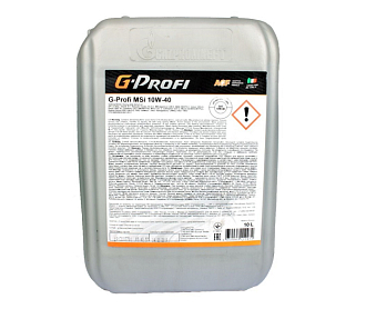 Моторное масло G-Profi MSI 10W-40, 10л - фото 1
